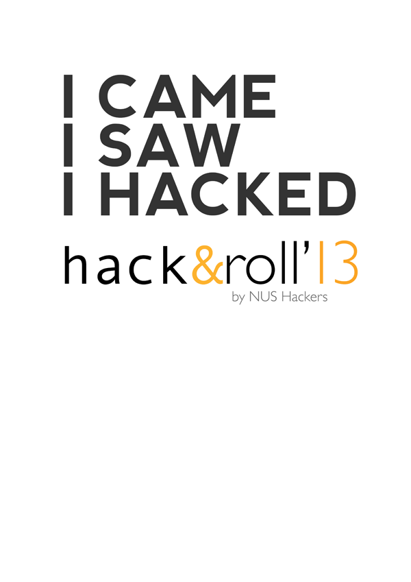 Hack&Roll Shirt Design Alt