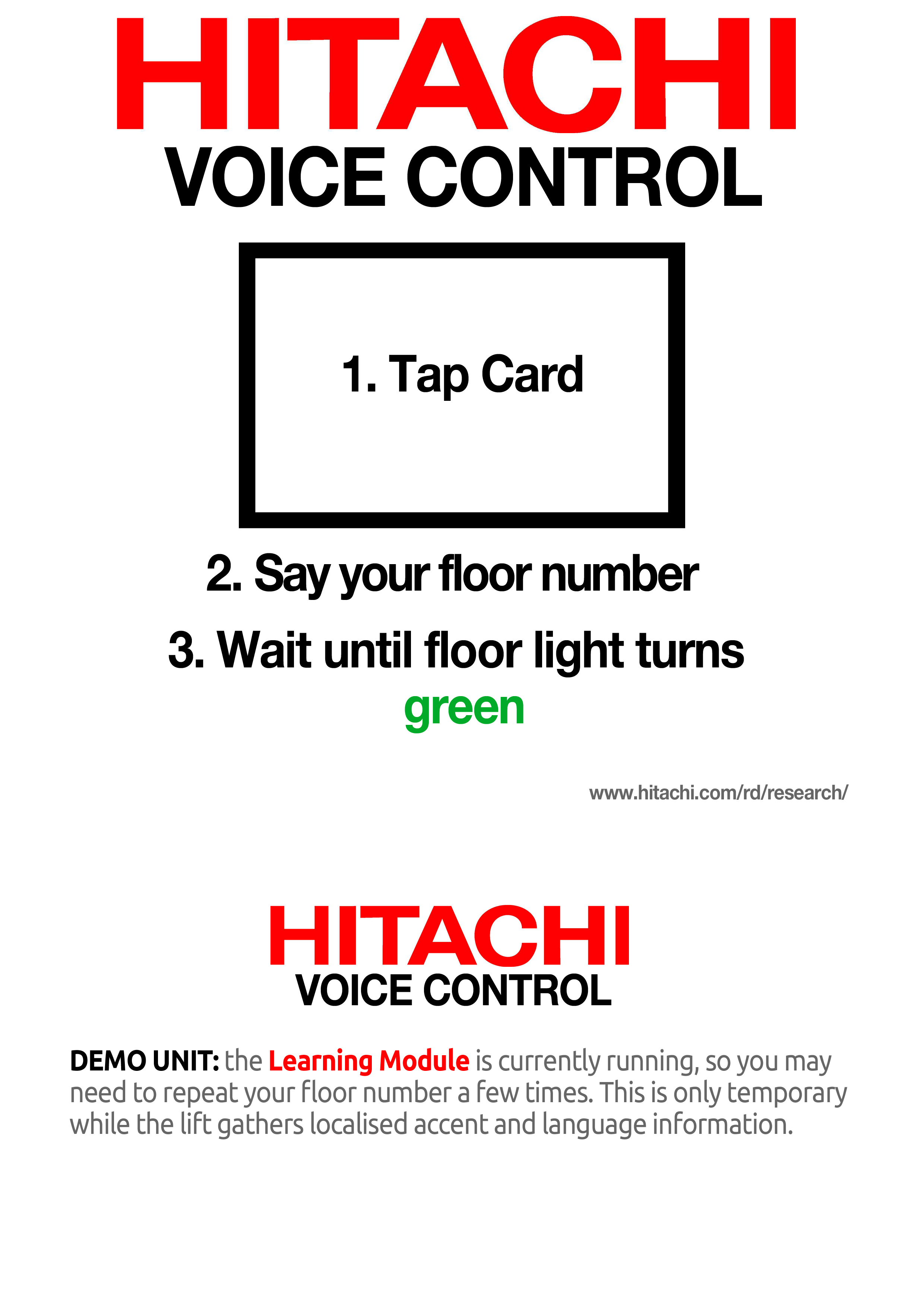 Voice control at Tembusu